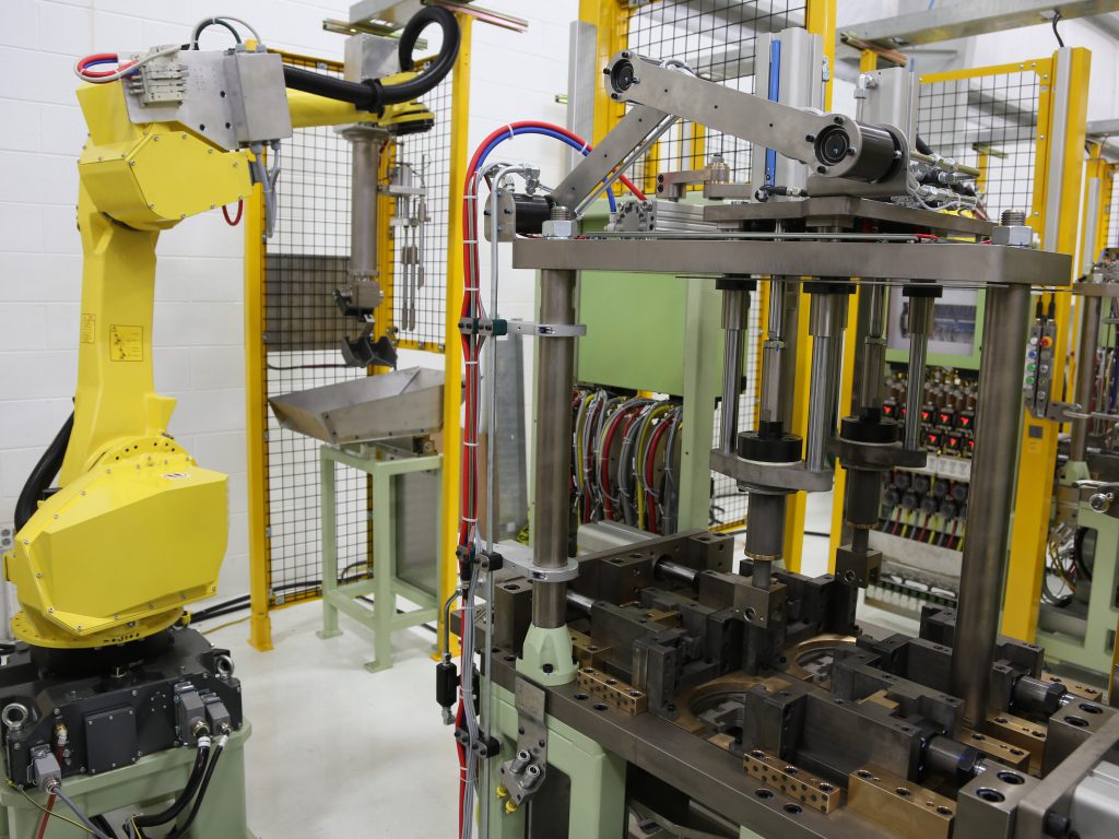 Robotic Gravity Die Casting Kinemetrix