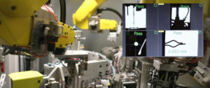 fanuc vision guided robotic assembly of military munitions ,laser marking, traceability, cognex vision inspection