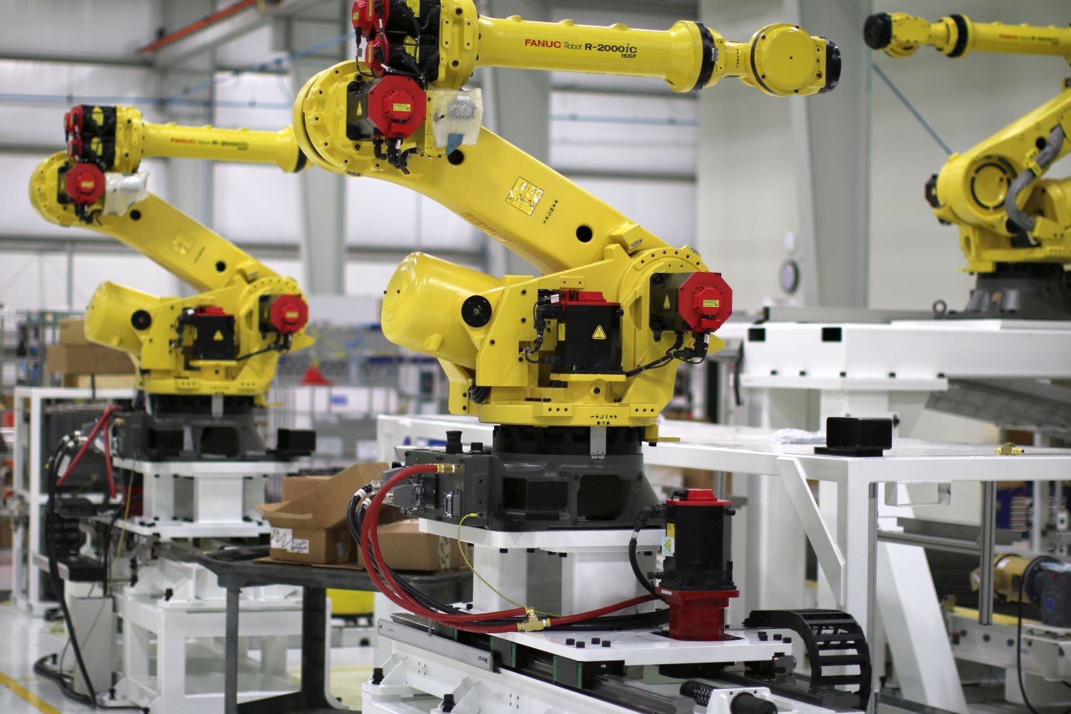 Fanuc Robotic Assembly Automation; Laser Welding; Dispensing; 3D vision guidance